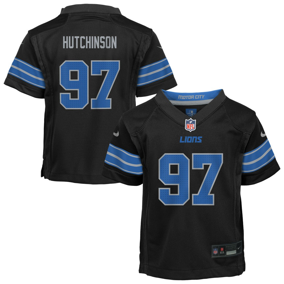 Aidan Hutchinson  Preschool Alternate Player Game Jersey - Detroit Lions Jerseys