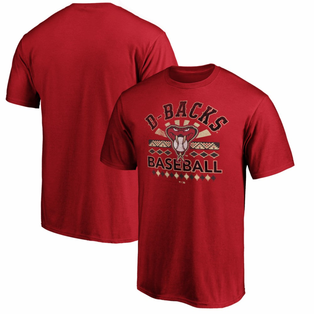Red Arizona Diamondbacks Team Adrenaline T-Shirt