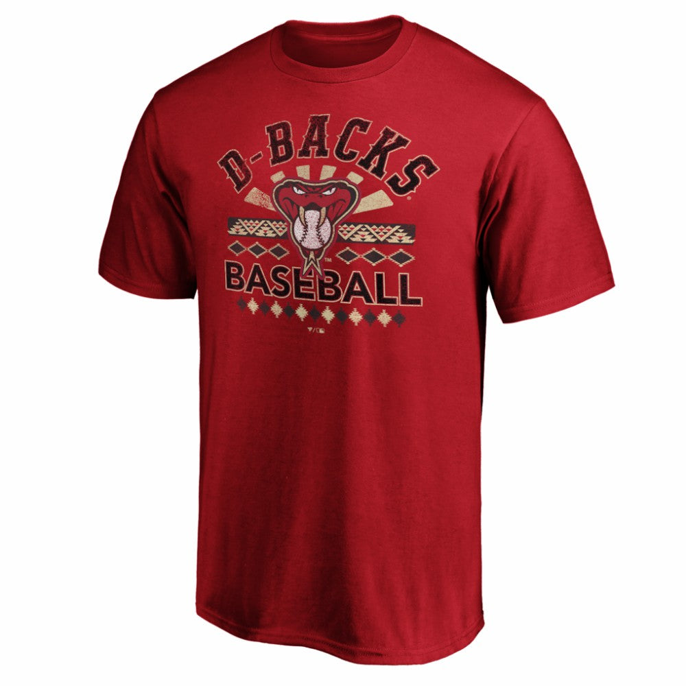 Red Arizona Diamondbacks Team Adrenaline T-Shirt