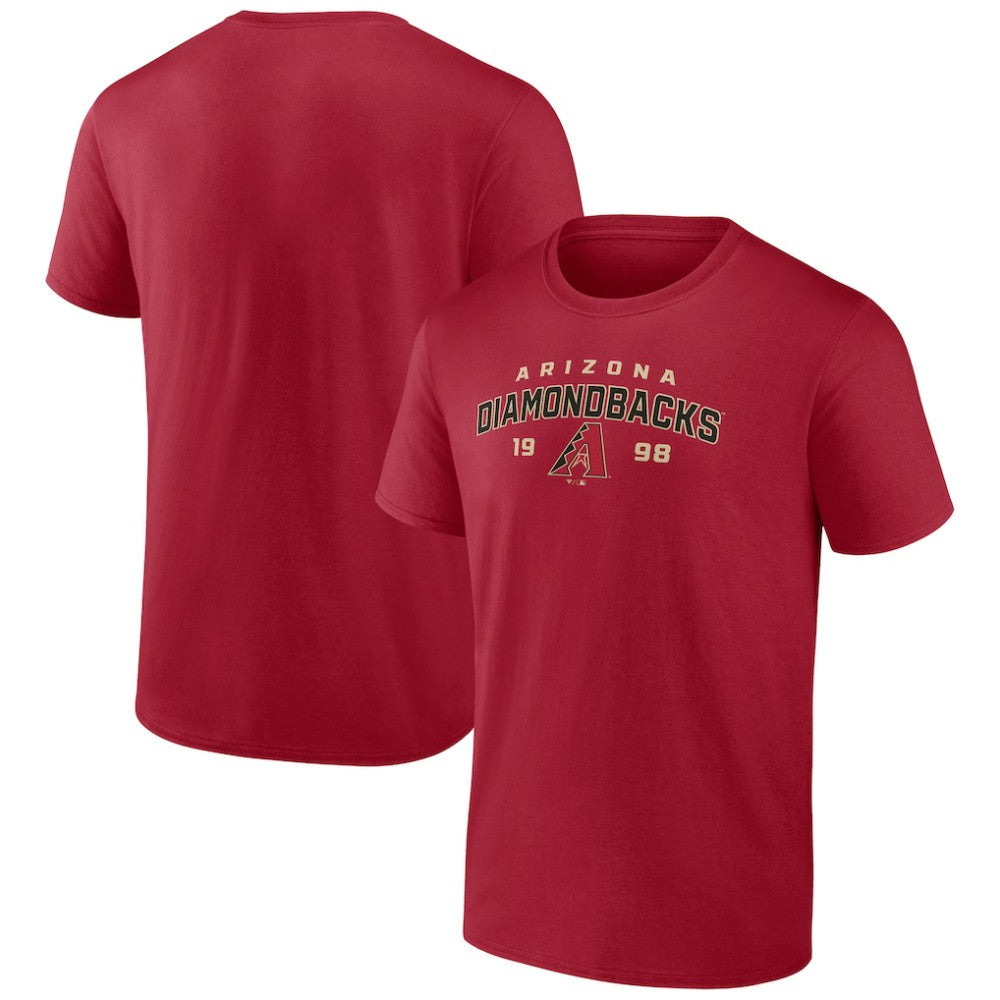 Red Arizona Diamondbacks Rebel T-Shirt