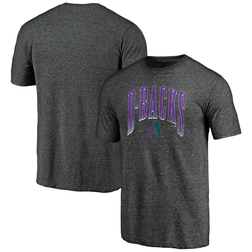 Charcoal Arizona Diamondbacks Line Corps Tri-Blend T-Shirt