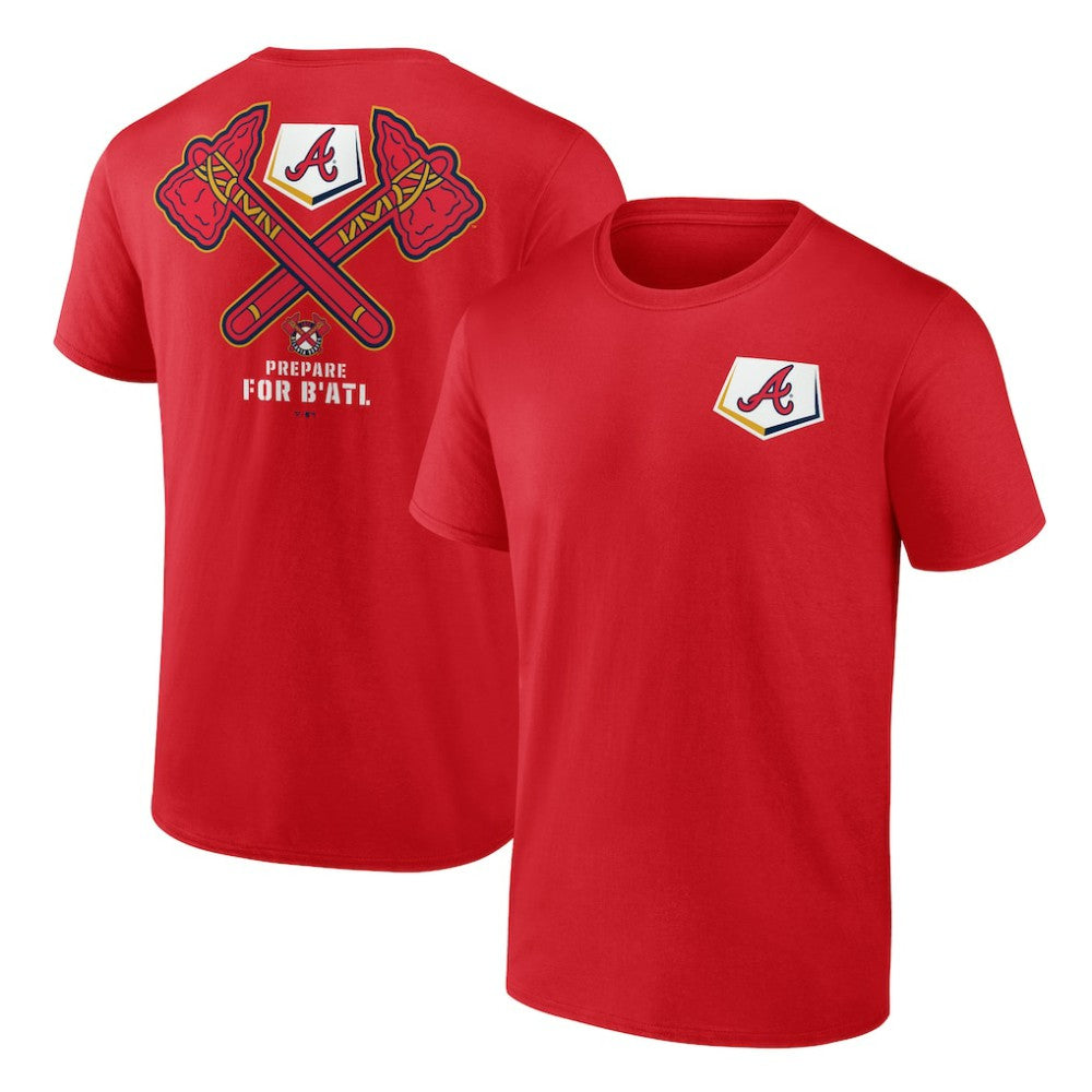 Red Atlanta Braves BATL T-Shirt