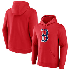 Red Boston Red Sox Official Logo Pullover Hoodie