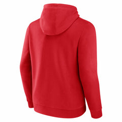 Red Boston Red Sox Official Wordmark Pullover Hoodie
