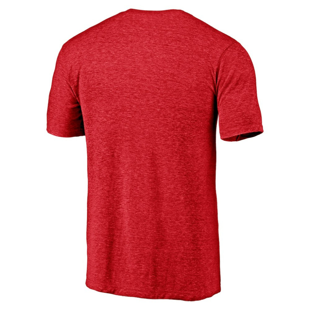Red Boston Red Sox Line Corps Tri-Blend T-Shirt