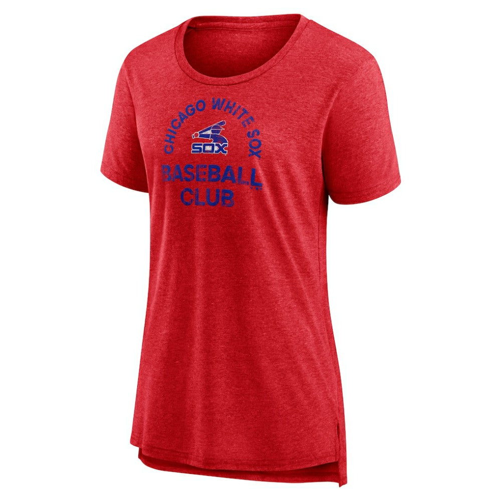 Red Chicago White Sox Women's Selected First Tri-Blend T-Shirt