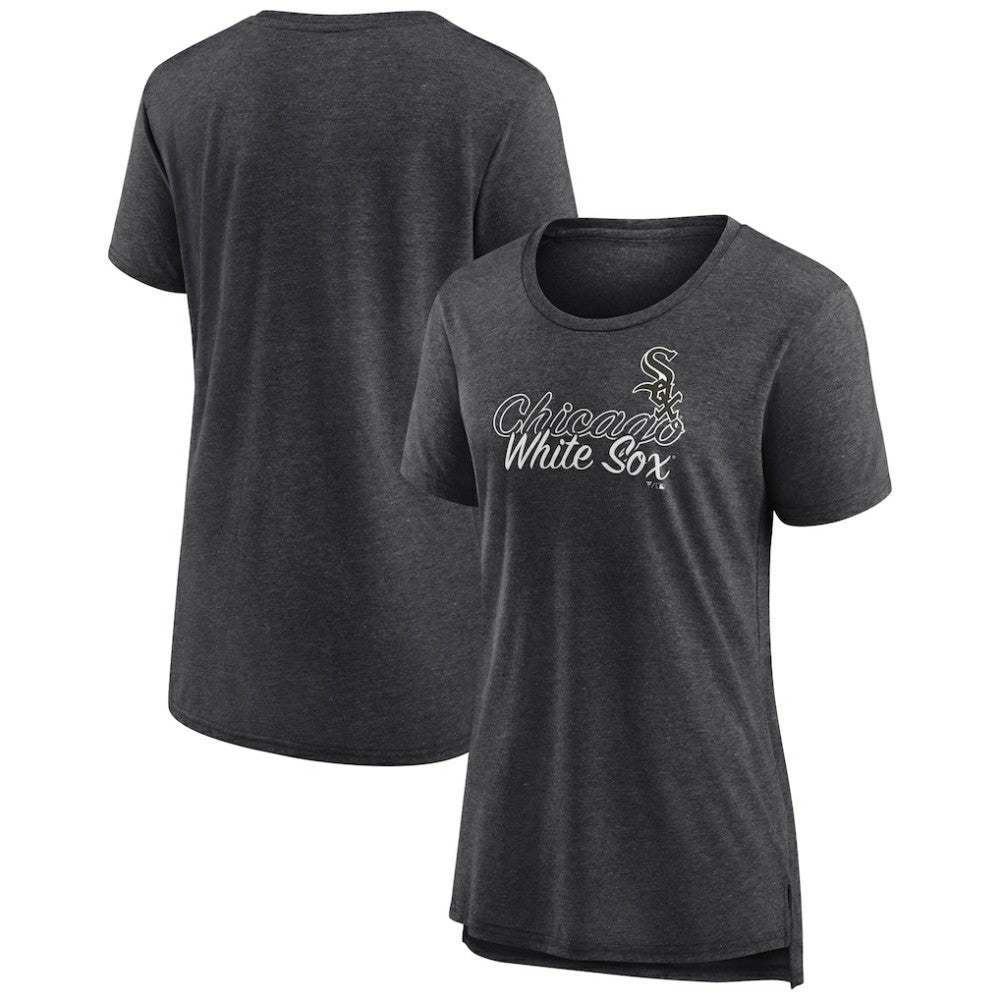 Gray Chicago White Sox Women's Practice Time Tri-Blend T-Shirt