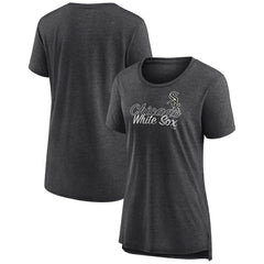 Gray Chicago White Sox Women's Practice Time Tri-Blend T-Shirt
