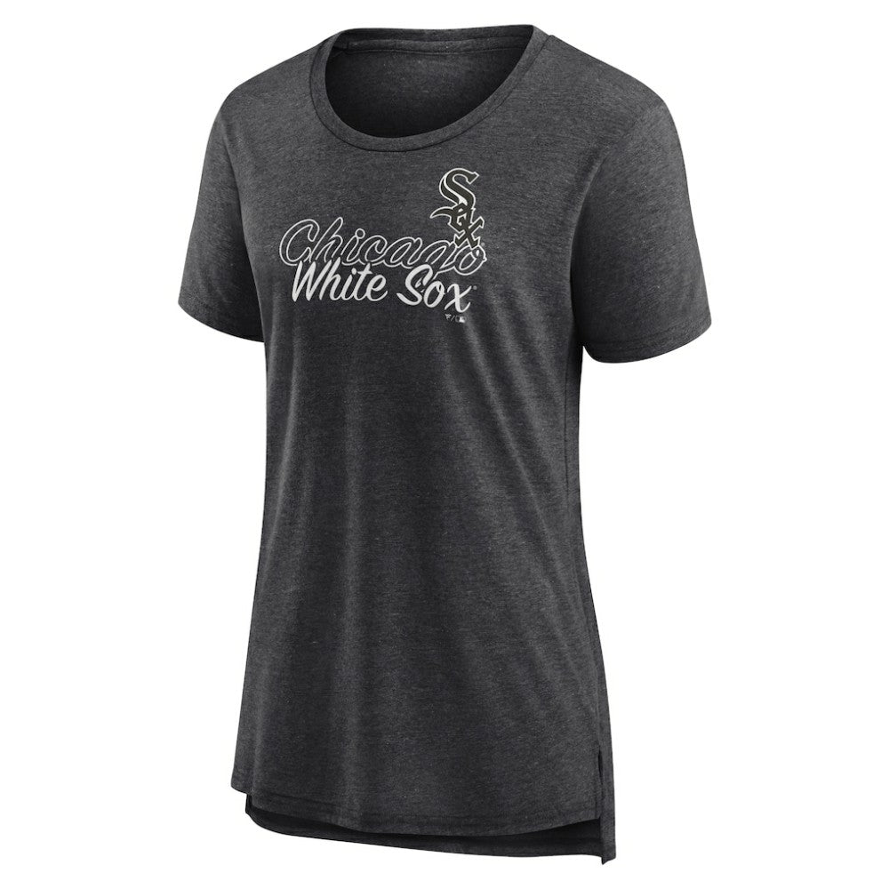 Gray Chicago White Sox Women's Practice Time Tri-Blend T-Shirt
