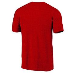 Red Cincinnati Reds Cooperstown Official Logo Tri-Blend T-Shirt