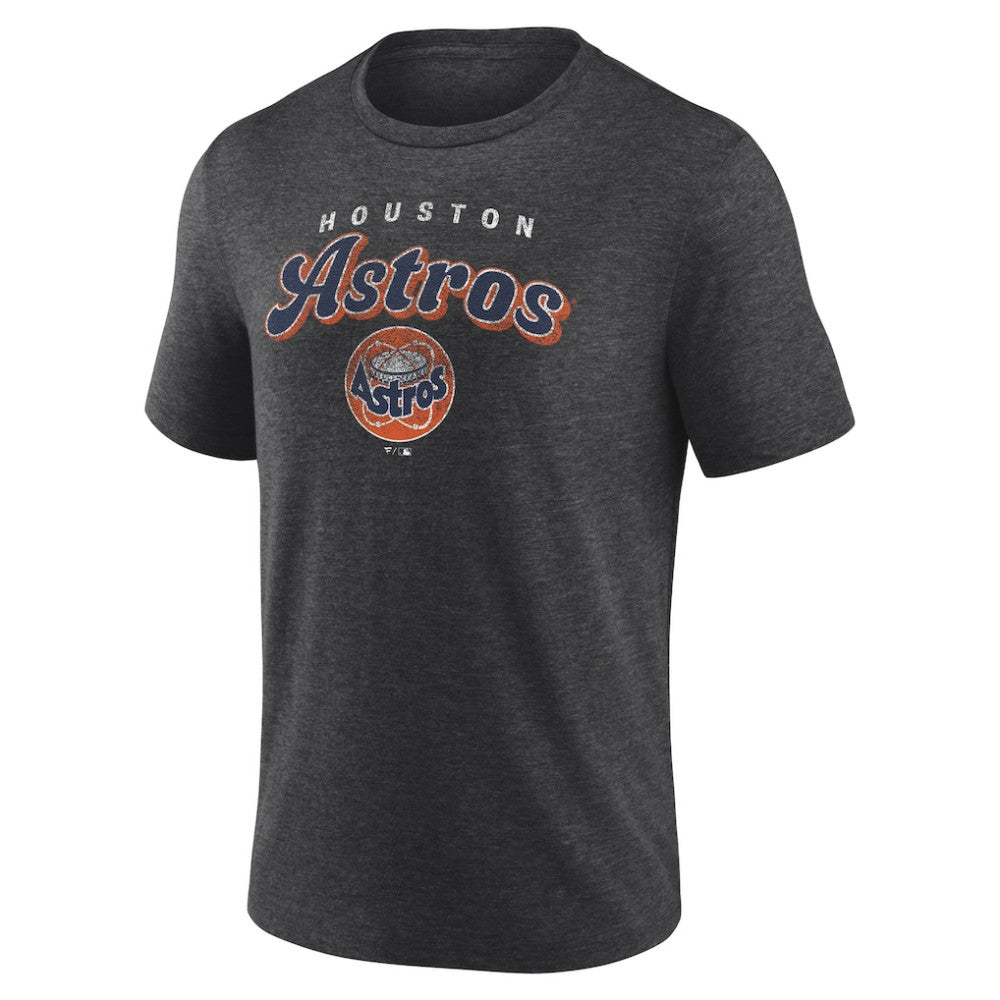Charcoal Houston Astros Wonderment Tri-Blend T-Shirt