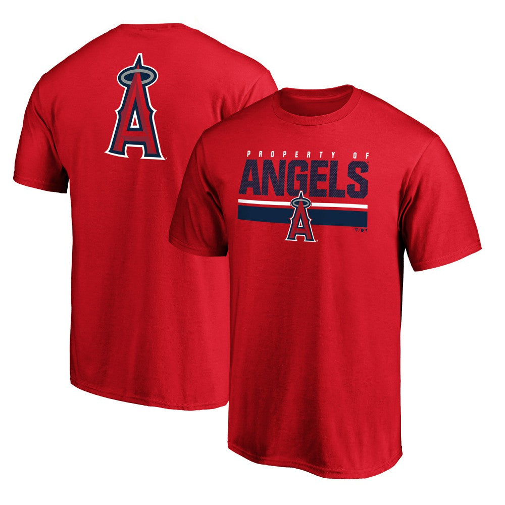 Red Los Angeles Angels End Game T-Shirt
