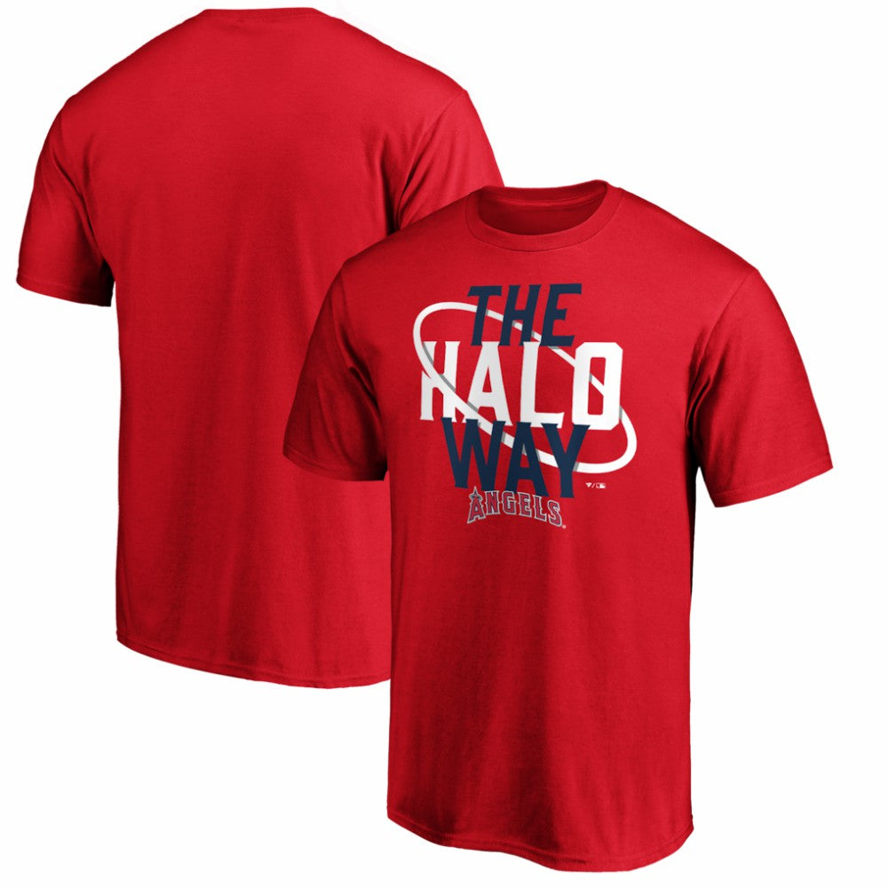 Red Los Angeles Angels Team Adrenaline T-Shirt