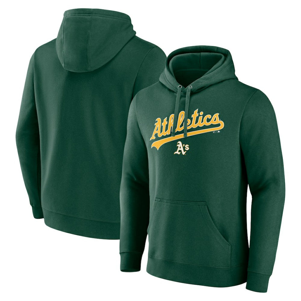 Green Athletics Series Sweep Pullover Hoodie