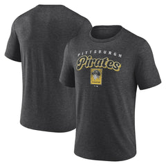 Charcoal Pittsburgh Pirates Wonderment Tri-Blend T-Shirt