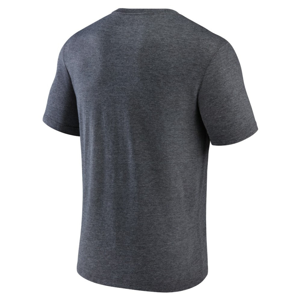 Charcoal San Francisco Giants Bay City Baseball Tri-Blend T-Shirt