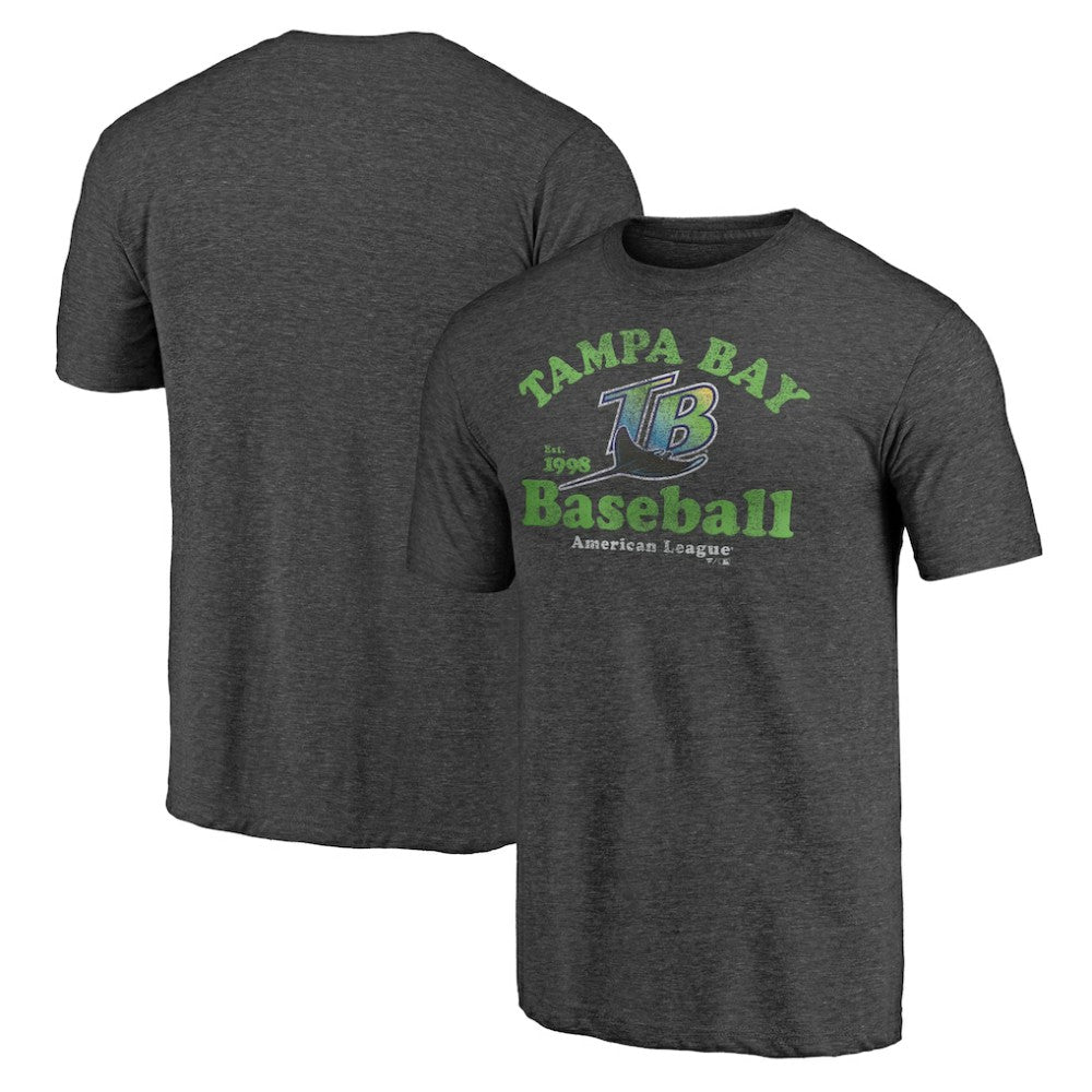 Charcoal Tampa Bay Rays Our Game Tri-Blend T-Shirt