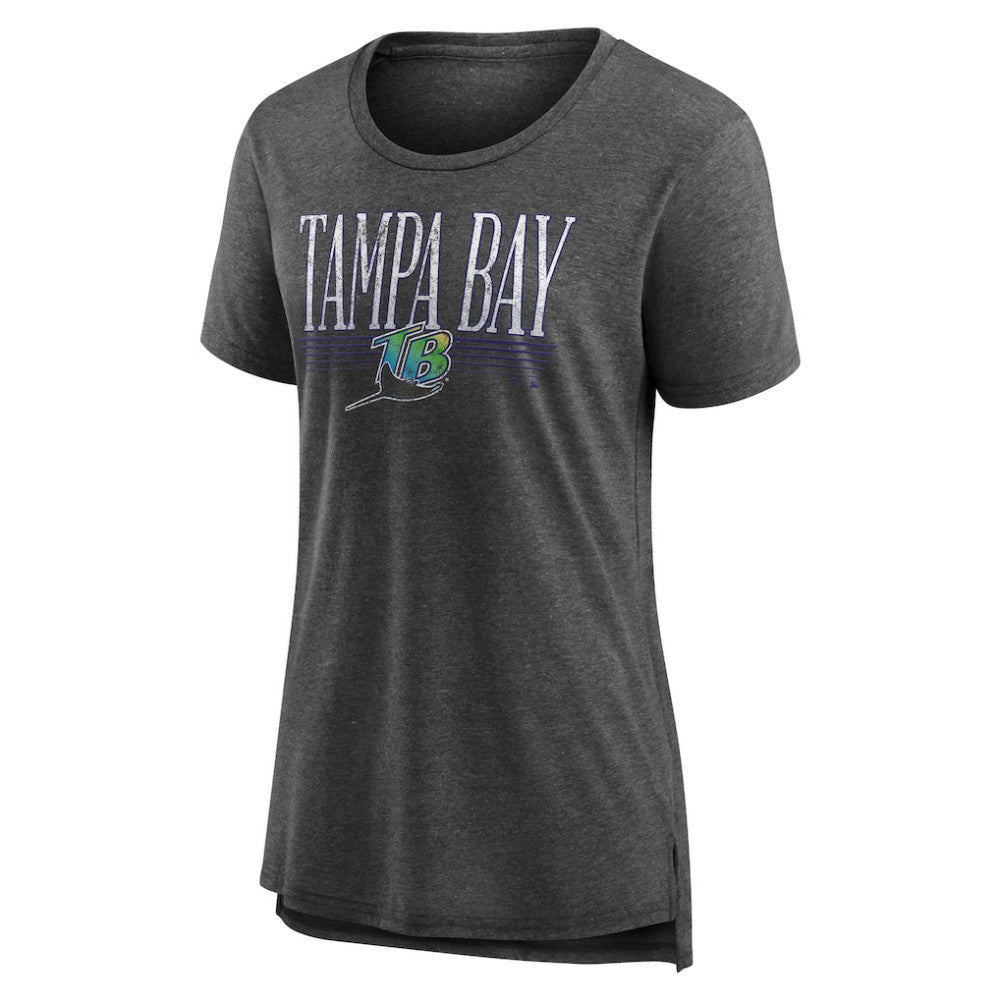 Gray Tampa Bay Rays Women's Toppler Tri-Blend T-Shirt