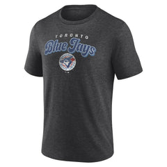 Charcoal Toronto Blue Jays Wonderment Tri-Blend T-Shirt