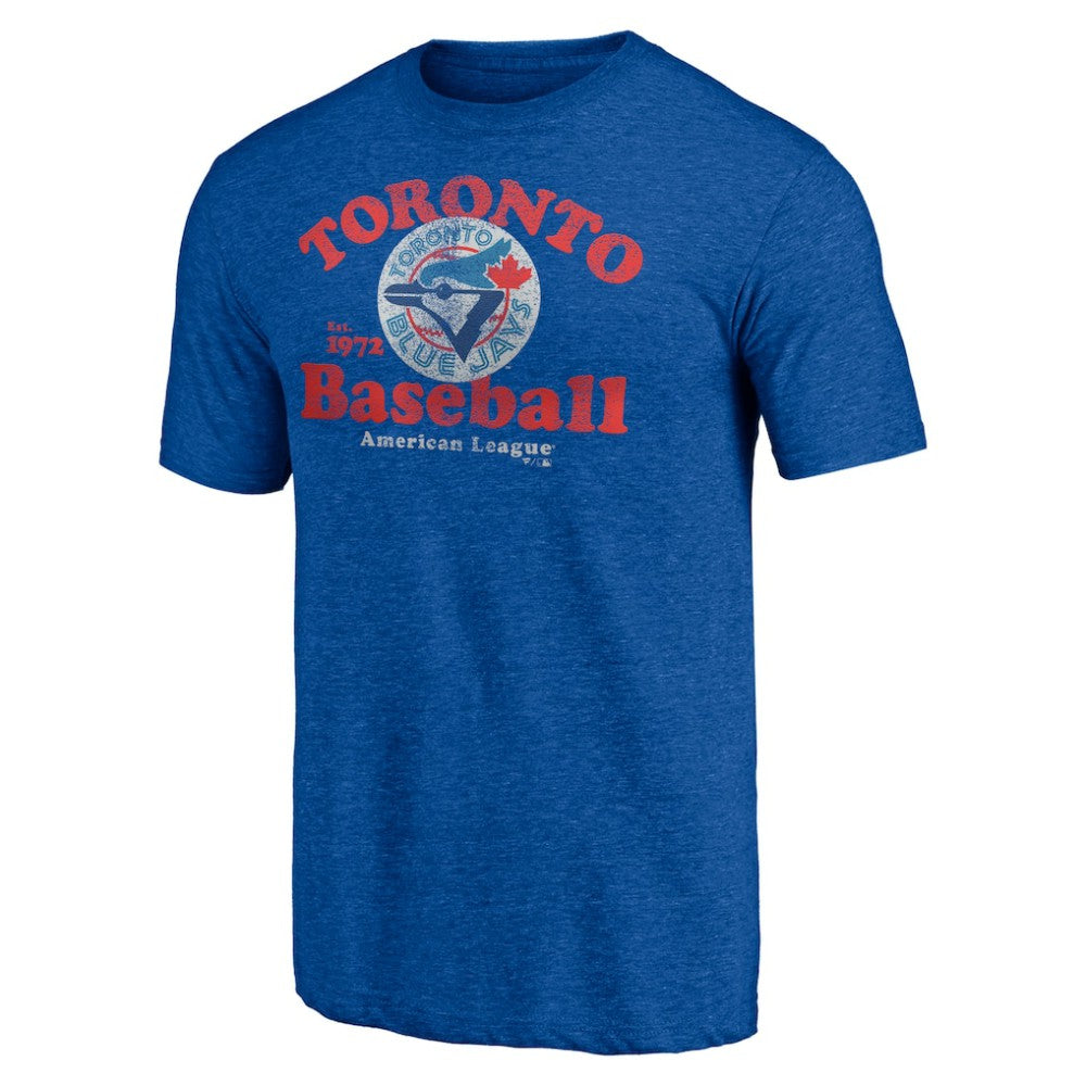 Royal Toronto Blue Jays Our Game Tri-Blend T-Shirt