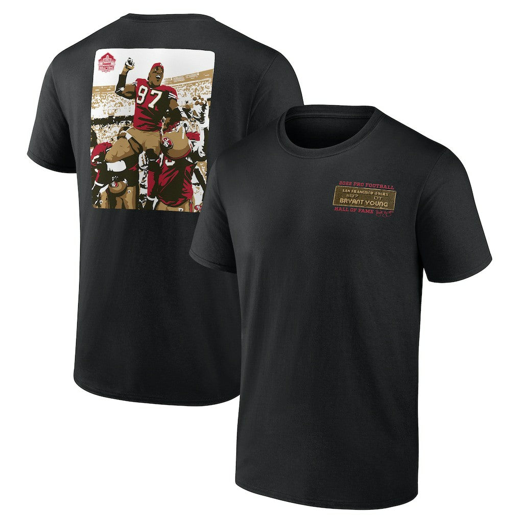 Bryant Young  Hall of Fame T-Shirt - San Francisco 49ers T-shirts