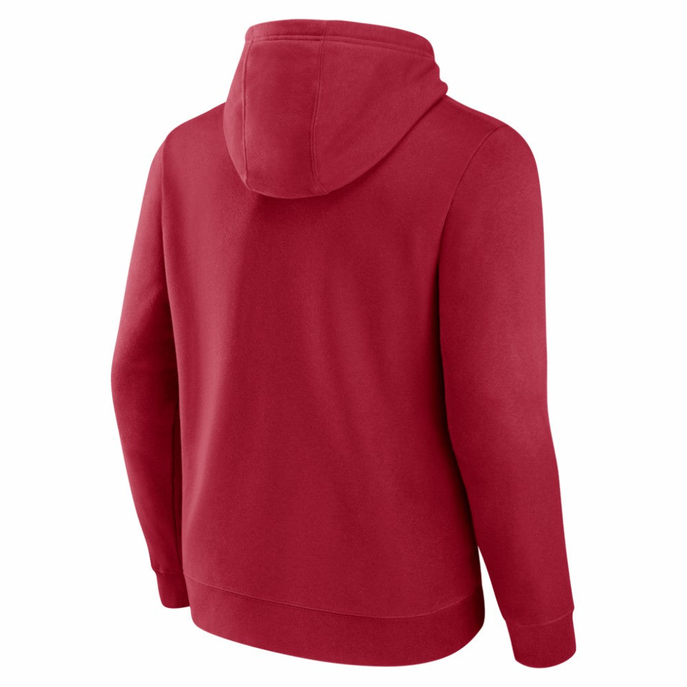 Red Arizona Diamondbacks Official Wordmark Pullover Hoodie