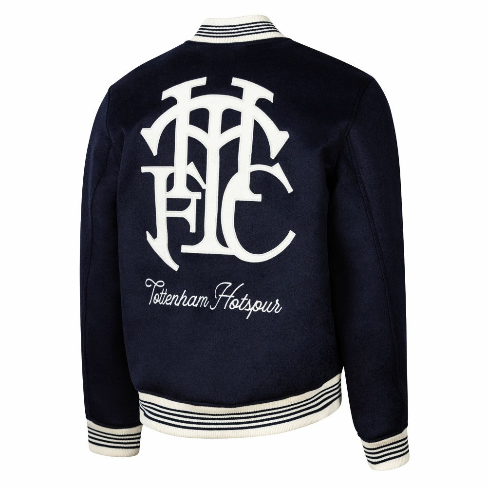 Tottenham Hotspur Sport Design Sweden Free Kick Wool Varsity Jacket
