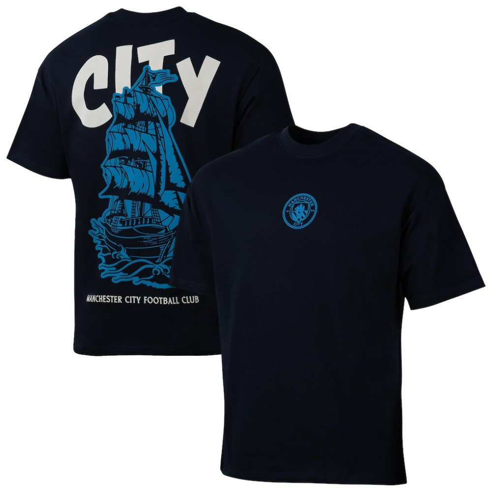 Manchester City Sport Design Sweden Youth Game Day Graphic T-Shirt