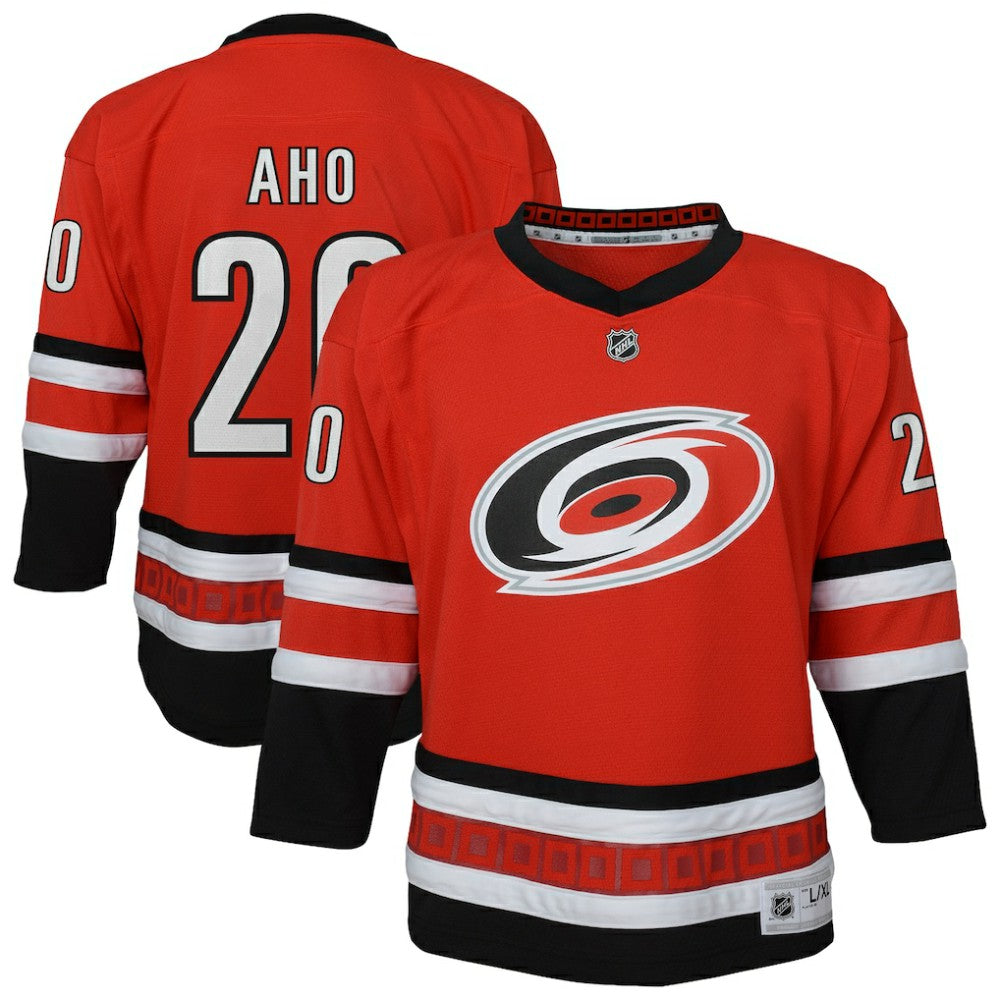 NHL Sebastian Aho Carolina Hurricanes Outerstuff Youth Alternate Replica Jersey