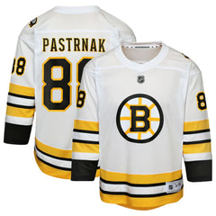 NHL David Pastrnak Boston Bruins Youth Home Replica Player Jersey
