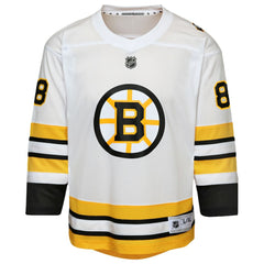NHL David Pastrnak Boston Bruins Youth Home Replica Player Jersey