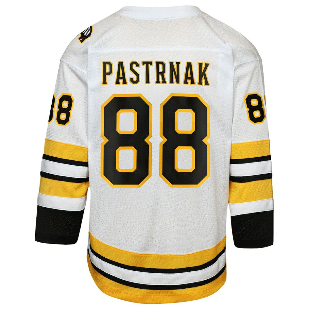 NHL David Pastrnak Boston Bruins Youth Home Replica Player Jersey