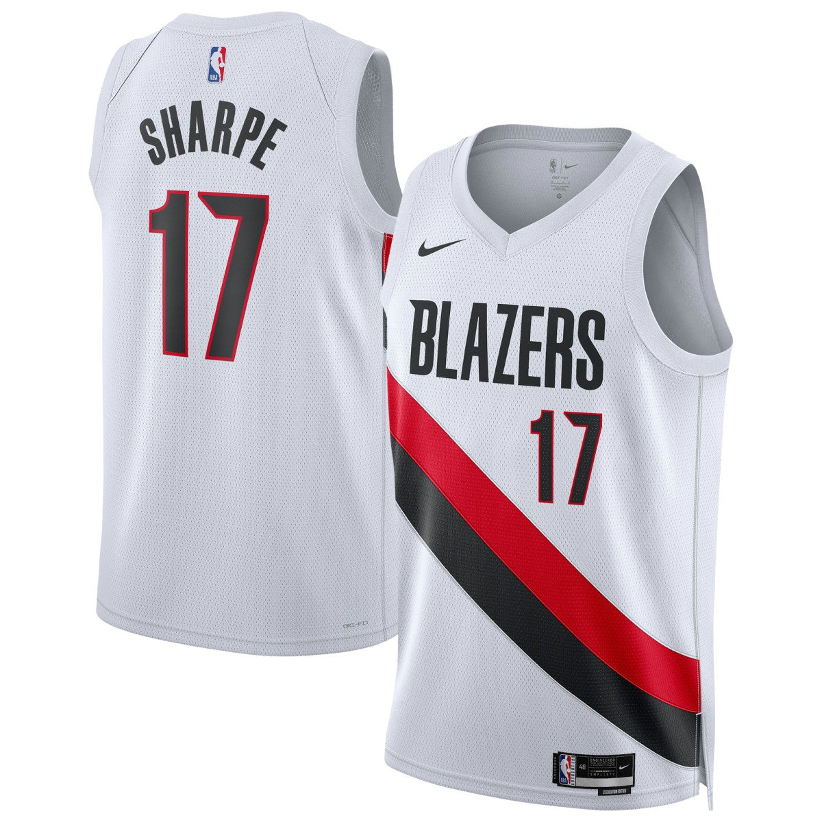 Nike Shaedon Sharpe Portland Trail Blazers Unisex Swingman Player Jersey