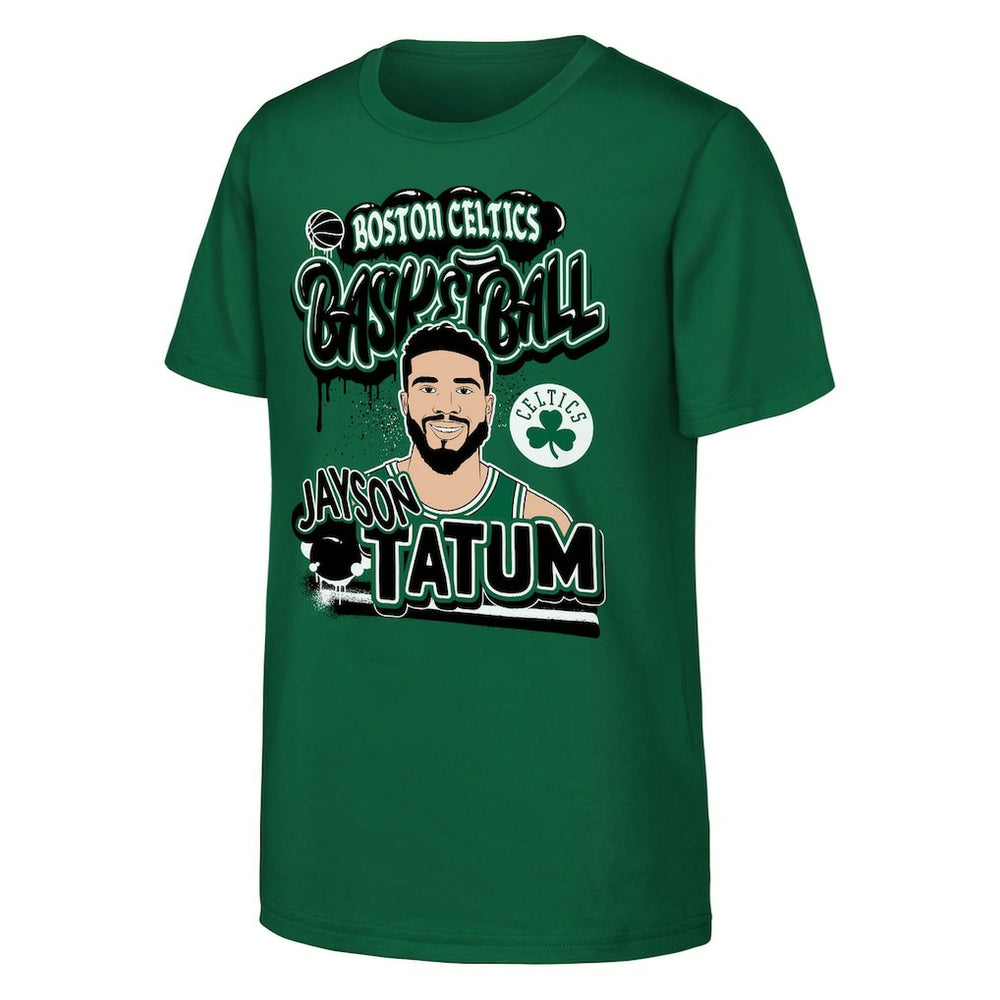 Jayson Tatum Boston Celtics Outerstuff Youth Baller T-Shirt