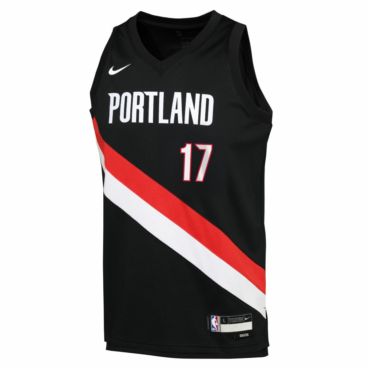 Nike Shaedon Sharpe Portland Trail Blazers Youth Icon Edition Swingman Jersey