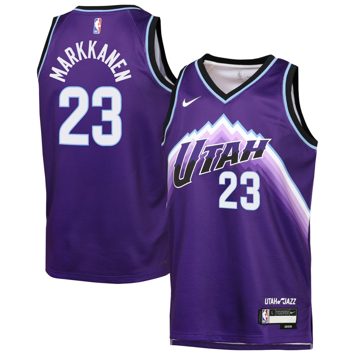 Nike Lauri Markkanen Utah Jazz Youth Icon Edition Swingman Jersey