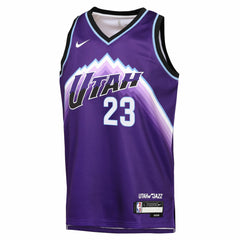 Nike Lauri Markkanen Utah Jazz Youth Icon Edition Swingman Jersey