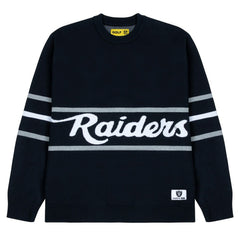 GOLF WANG Jacquard Pullover Sweater - Las Vegas Raiders Pullover