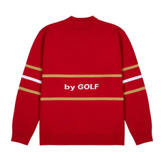 GOLF WANG Jacquard Pullover Sweater - San Francisco 49ers Pullover