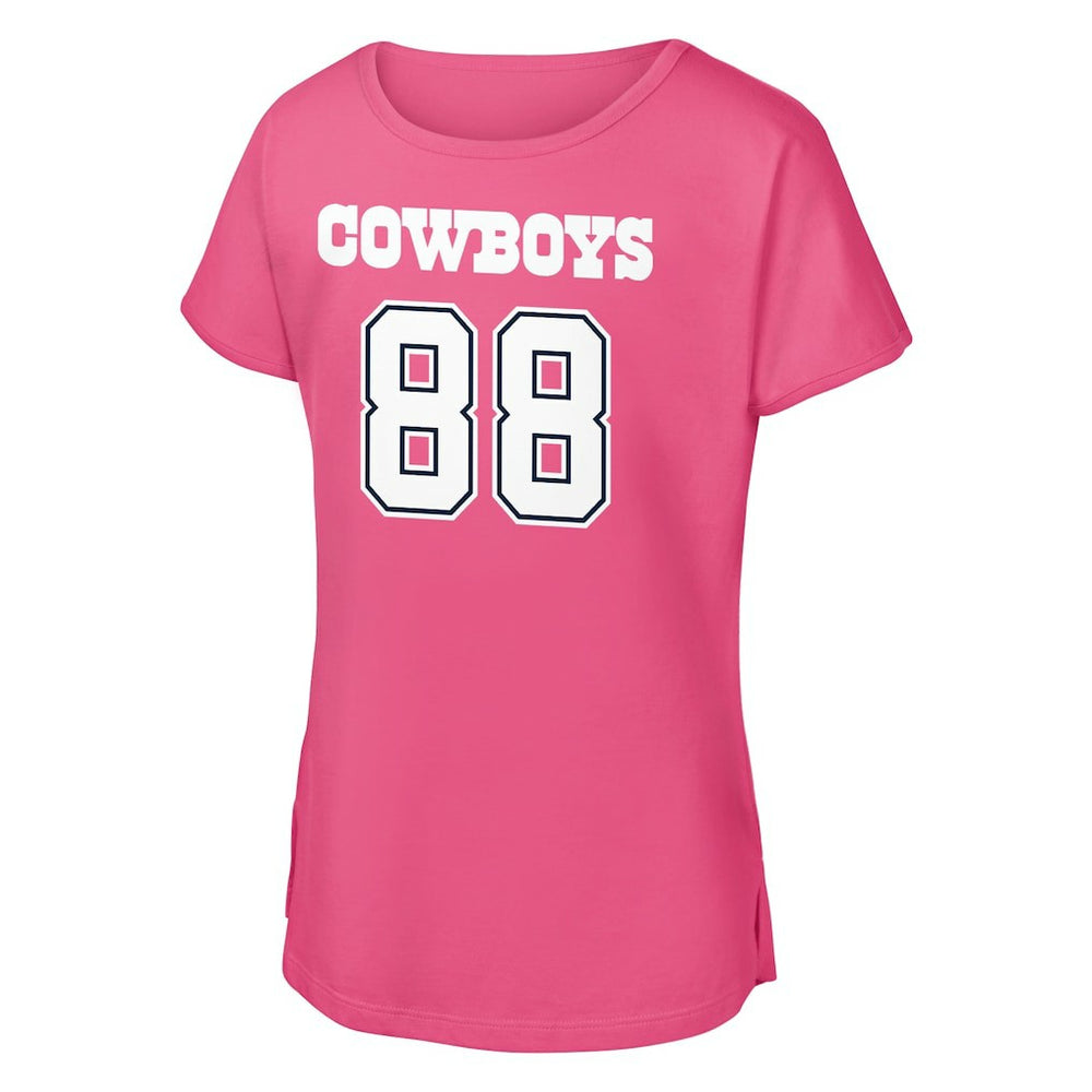 CeeDee Lamb  Girls Youth Player Name & Number T-Shirt - Dallas Cowboys T-shirts