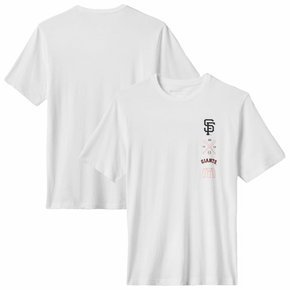 White San Francisco Giants TravisMathew Sunset Slam 2.0 T-Shirt