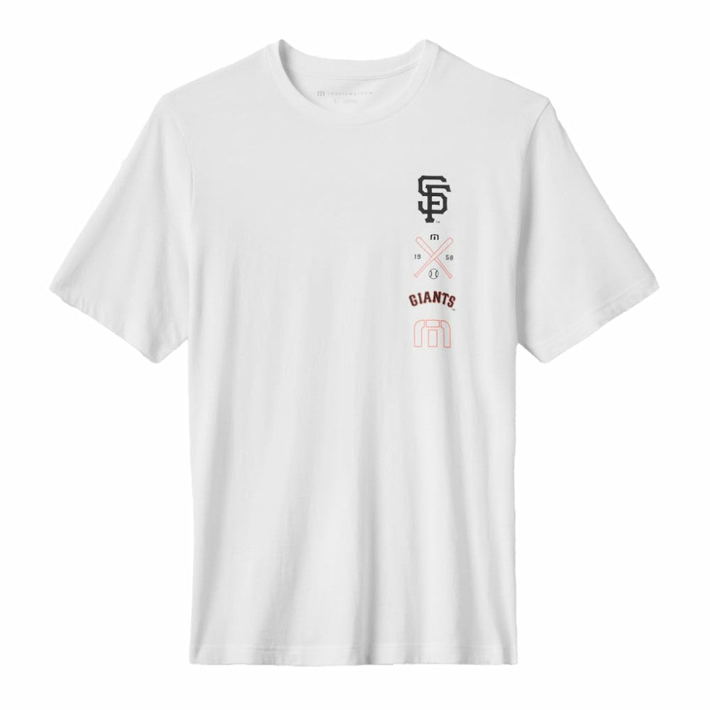 White San Francisco Giants TravisMathew Sunset Slam 2.0 T-Shirt
