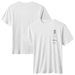 White Seattle Mariners TravisMathew Sunset Slam 2.0 T-Shirt