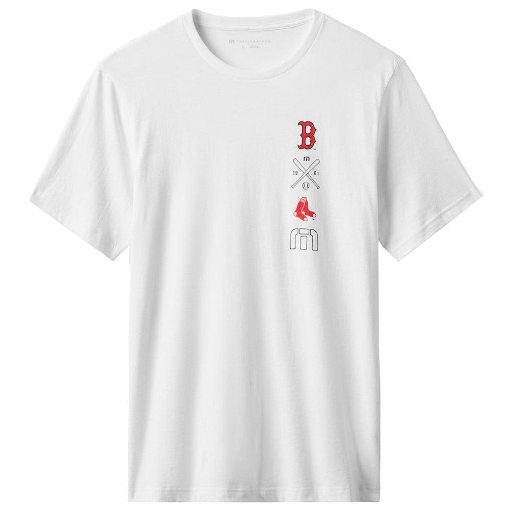 White Boston Red Sox TravisMathew Sunset Slam 2.0 T-Shirt