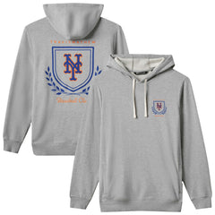 Gray New York Mets TravisMathew Fleece Stadium Hoodie