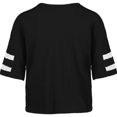 '47 Women's Premier Scout Cropped V-Neck T-Shirt - Pittsburgh Steelers T-shirts