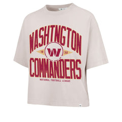 '47 Women's Cropped Windthrow Ravine T-Shirt - Washington Commanders T-shirts