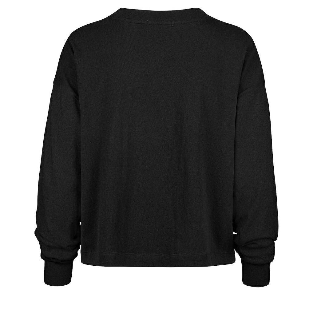 '47 Women's Muse Sydney Long Sleeve Cropped T-Shirt - Washington Commanders T-shirts