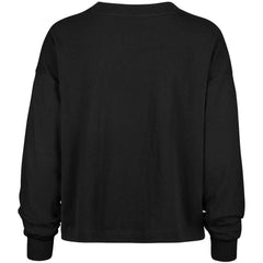 '47 Women's Muse Sydney Long Sleeve Cropped T-Shirt - Minnesota Vikings T-shirts