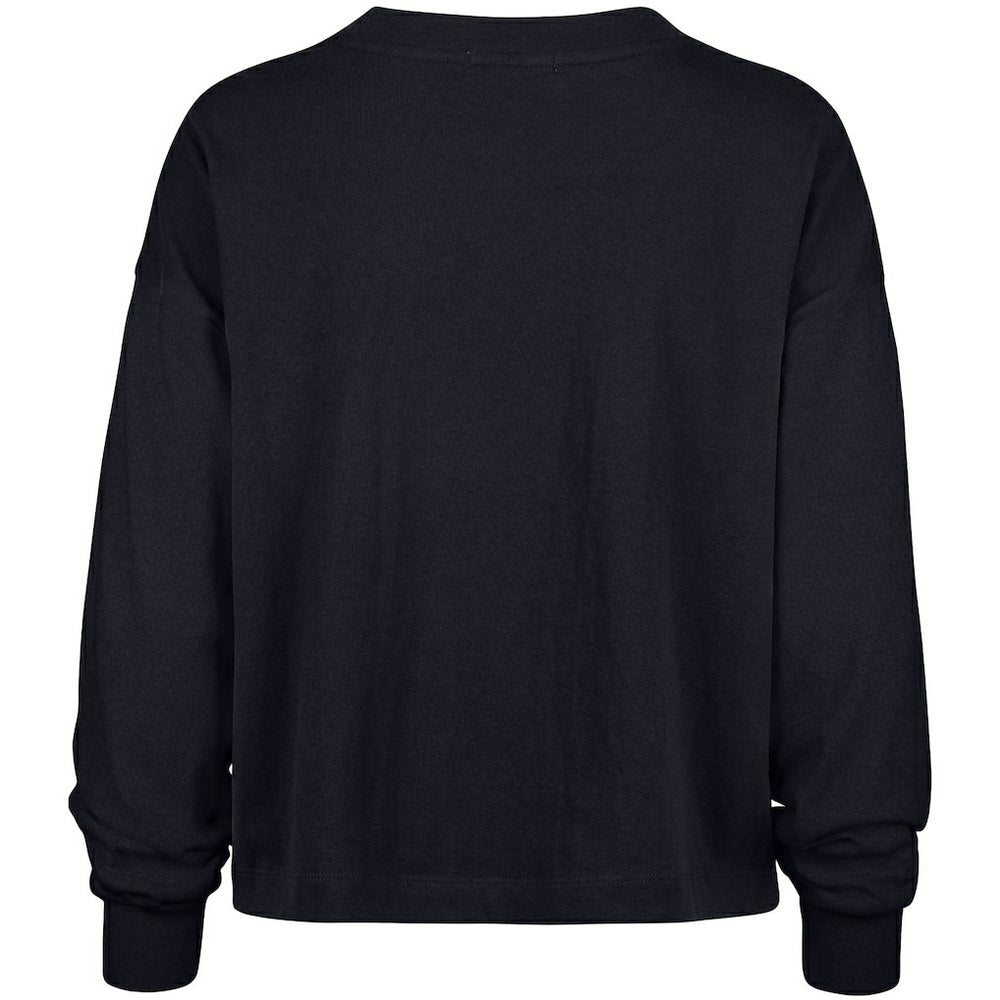 '47 Women's Muse Sydney Long Sleeve Cropped T-Shirt - Chicago Bears T-shirts